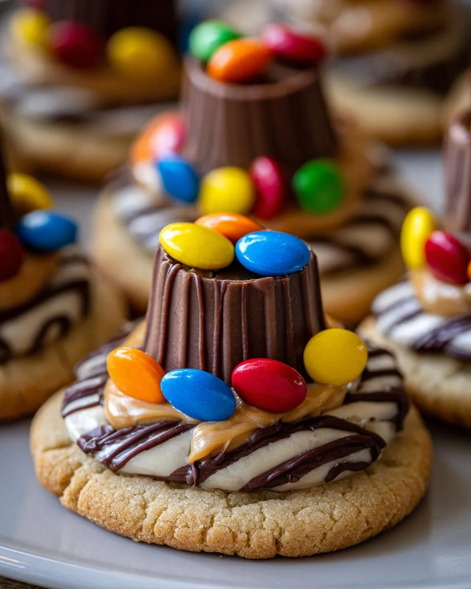 Thanksgiving Pilgrim Hat Cookies - detail 1