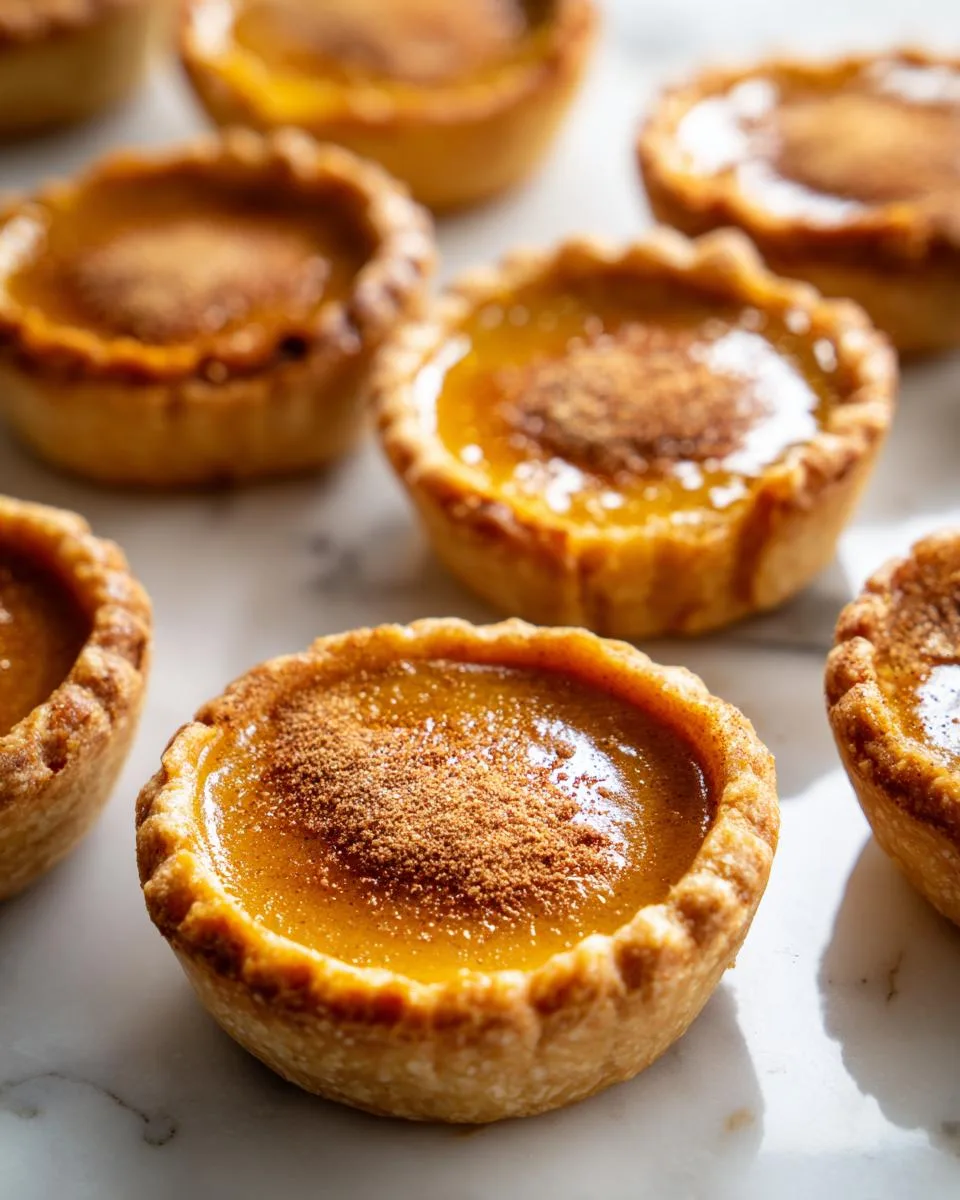 Tiny Pumpkin Tarts - detail 5
