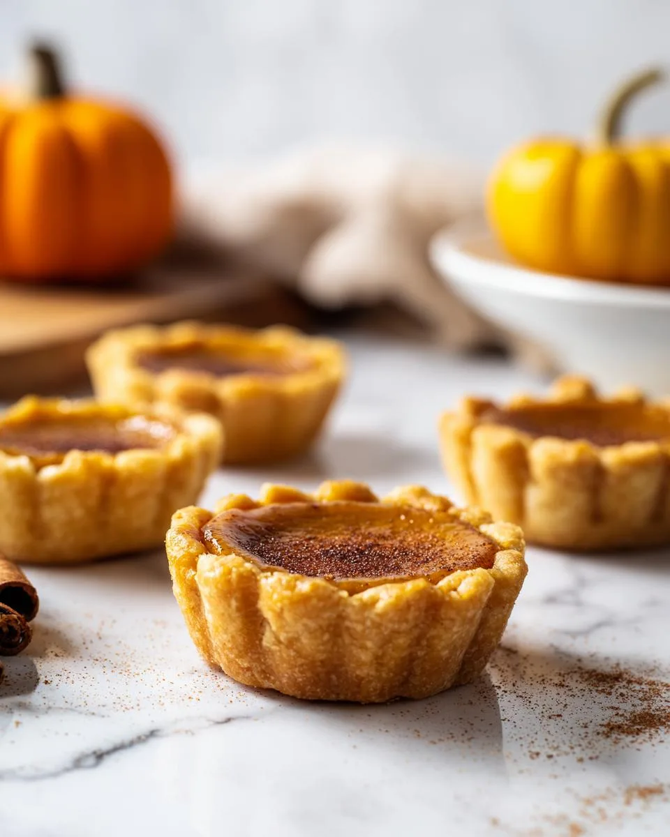 Tiny Pumpkin Tarts - detail 3