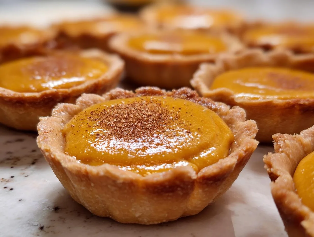 35-Minute Tiny Pumpkin Tarts – Irresistible Autumn Magic