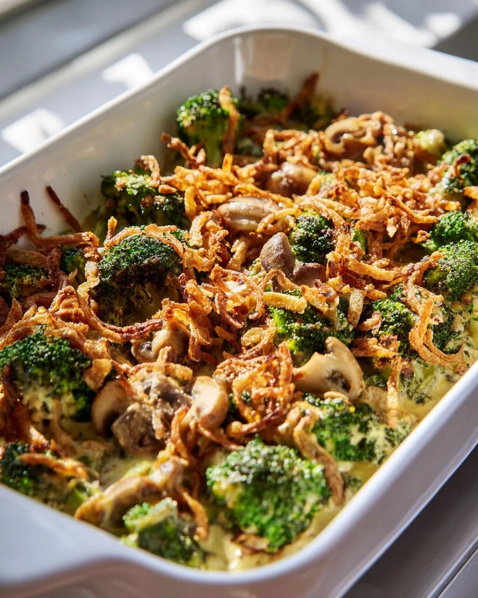Vegan Broccoli Casserole - detail 1
