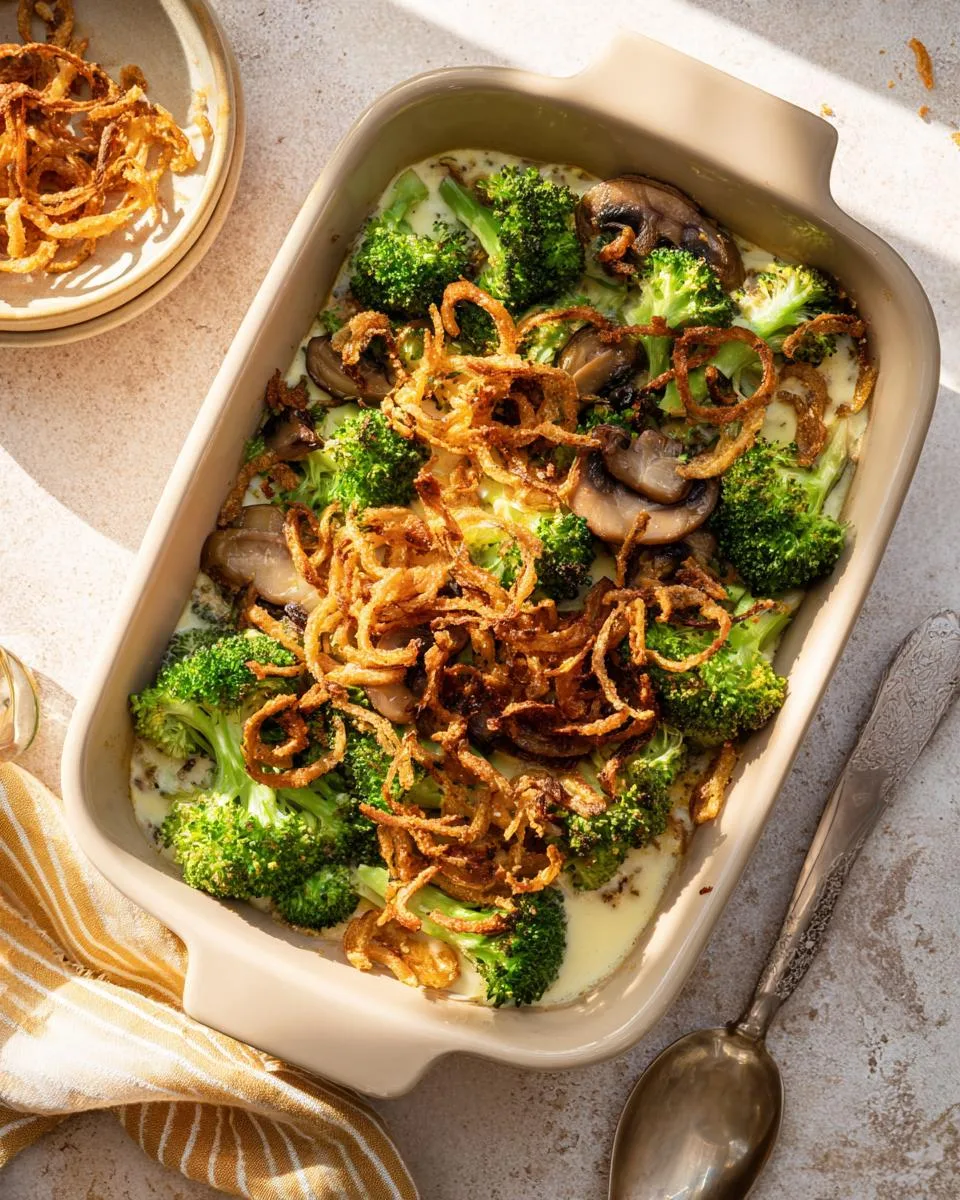 Vegan Broccoli Casserole - detail 2
