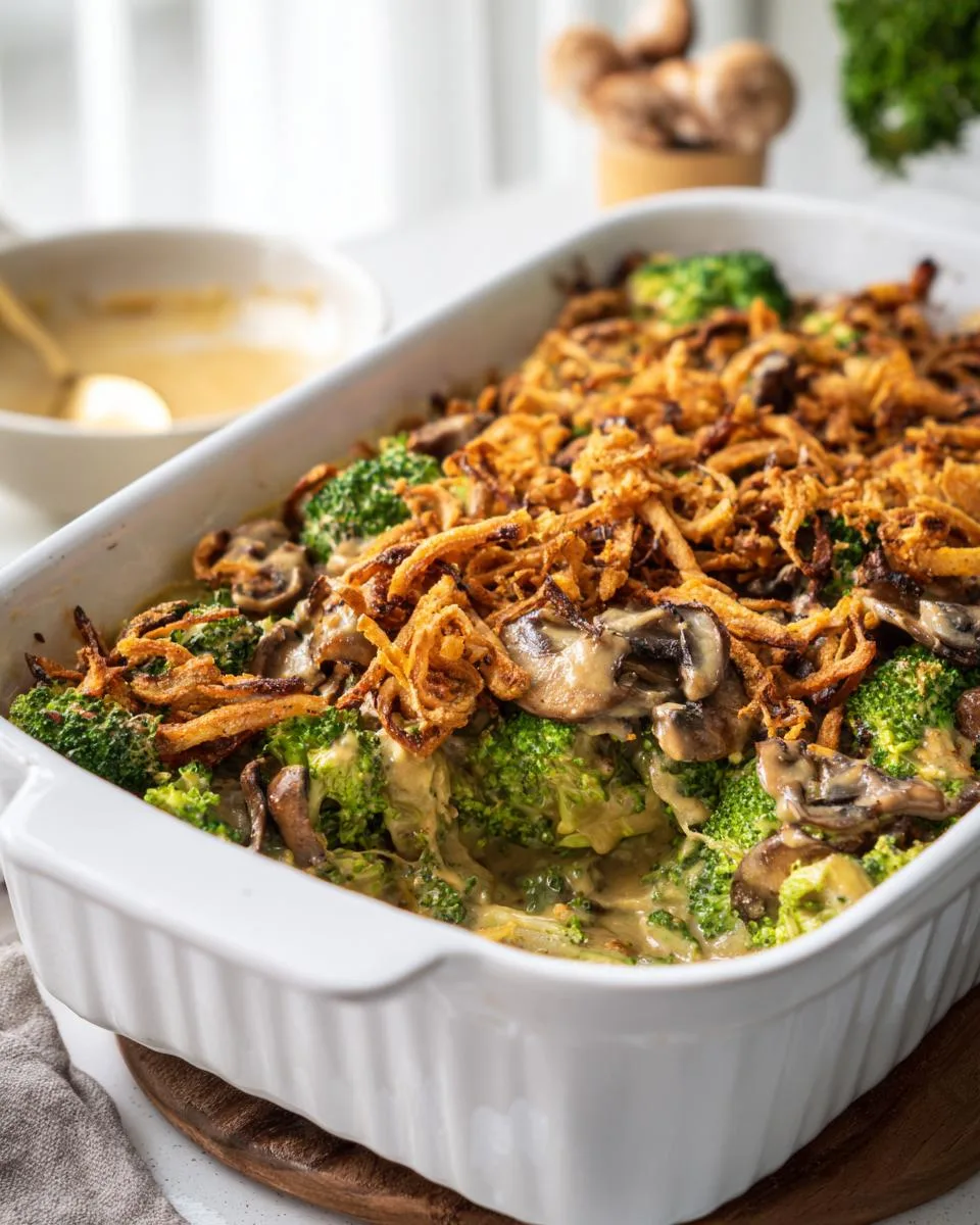 Vegan Broccoli Casserole - detail 3
