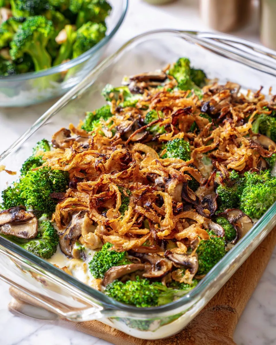 Vegan Broccoli Casserole - detail 4