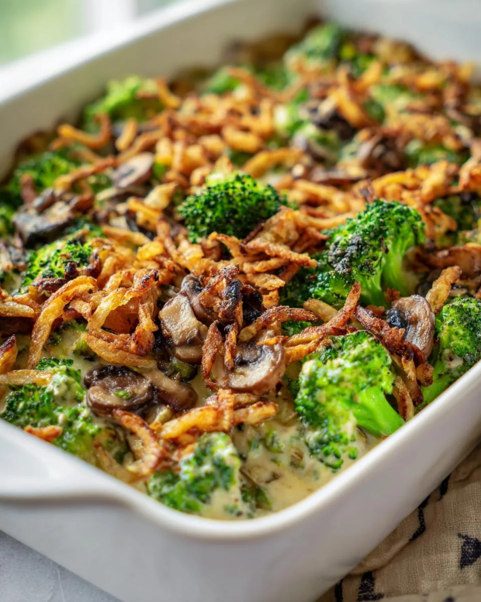Vegan Broccoli Casserole - detail 5
