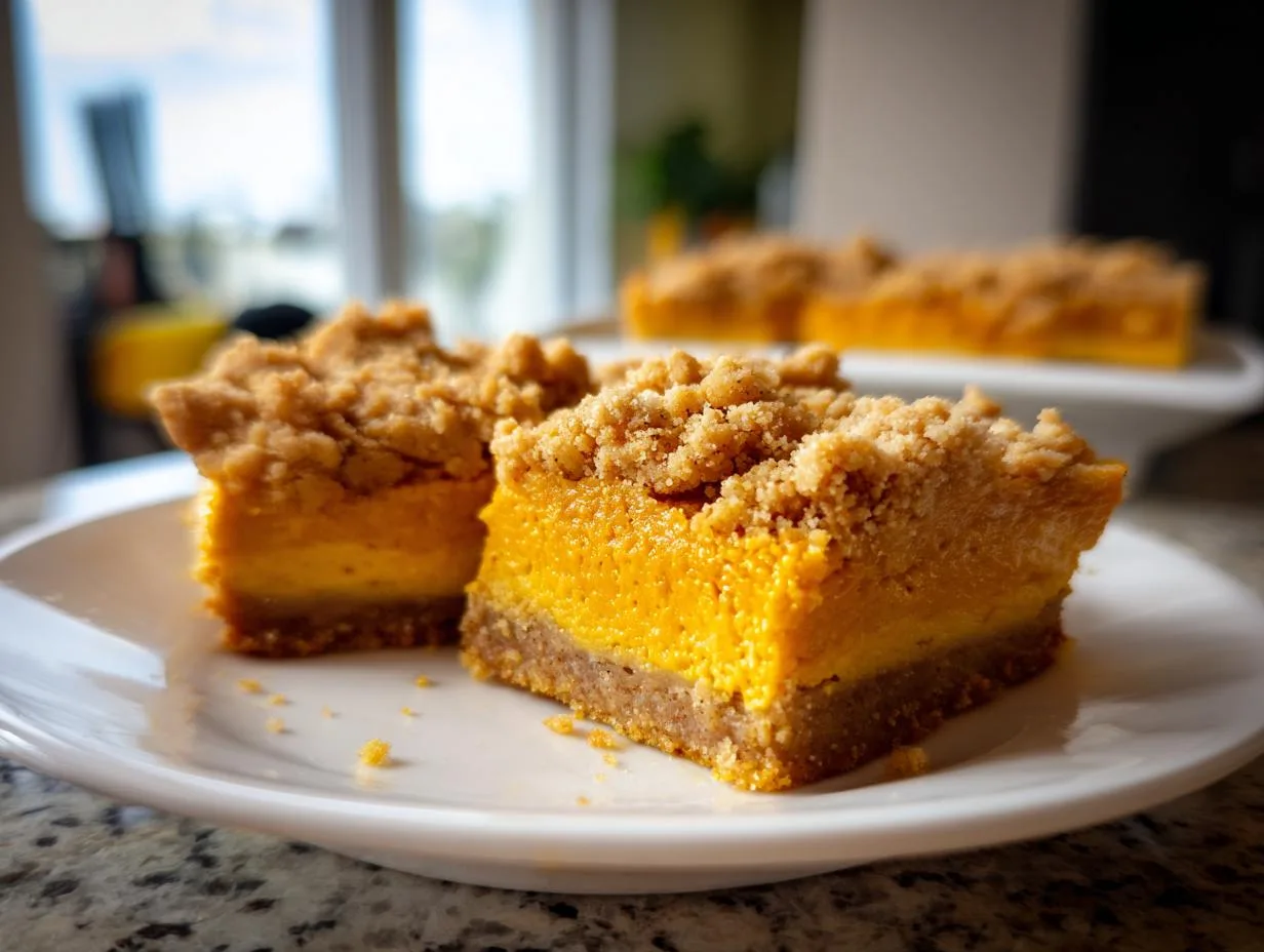 Irresistible Pumpkin Cheesecake Bars You Need in 45 Minutes