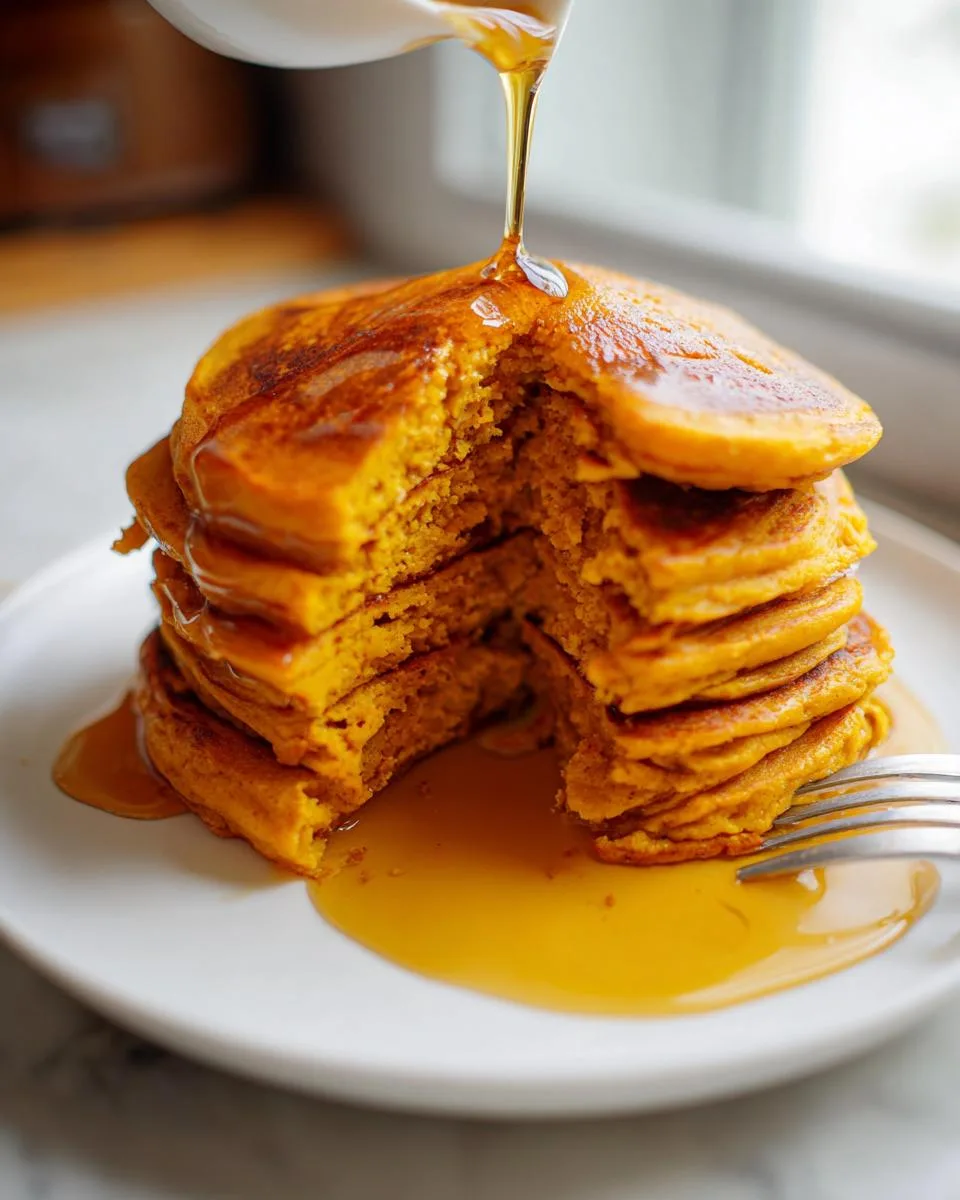 2-Ingredient Pumpkin Pancakes - detail 1