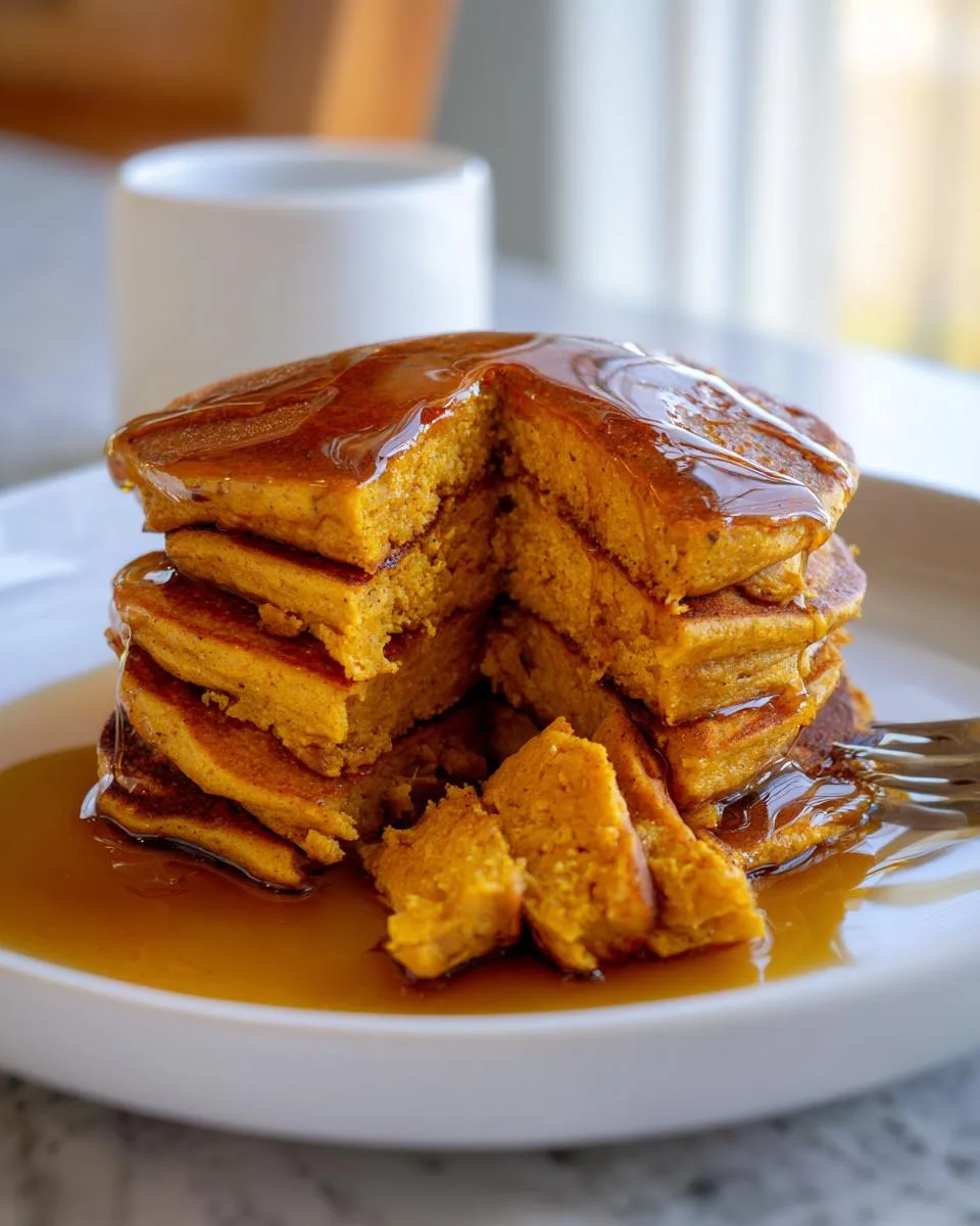 2-Ingredient Pumpkin Pancakes - detail 2