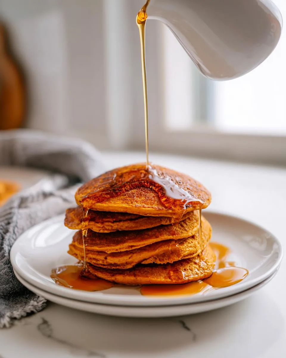 2-Ingredient Pumpkin Pancakes - detail 3