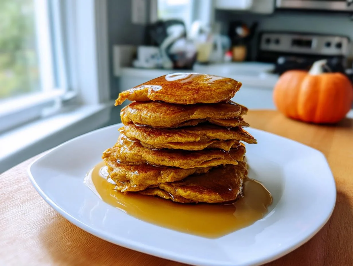 Unbelievably Easy 2-Ingredient Pumpkin Pancakes for Mornings