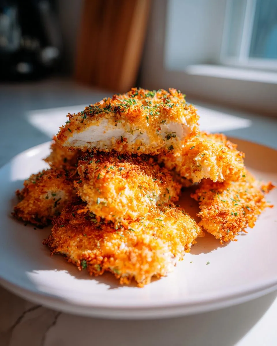 Air Fryer Parmesan Crusted Chicken - detail 1
