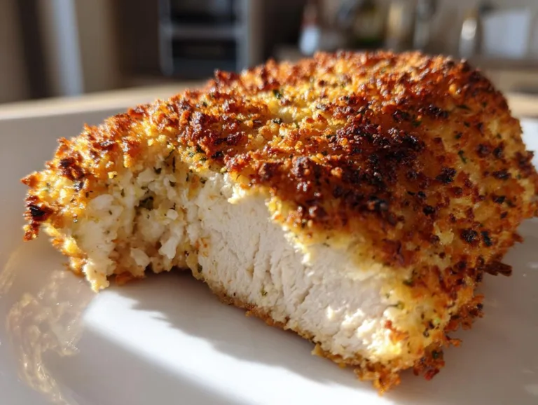Air Fryer Parmesan Crusted Chicken