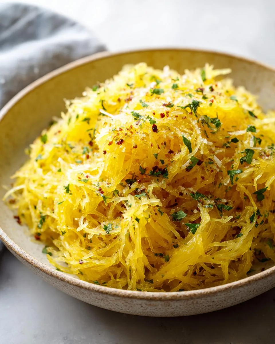 Baked Spaghetti Squash - detail 2