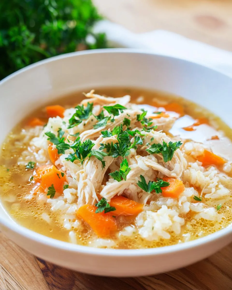 Chicken And Rice Soup - detail 1
