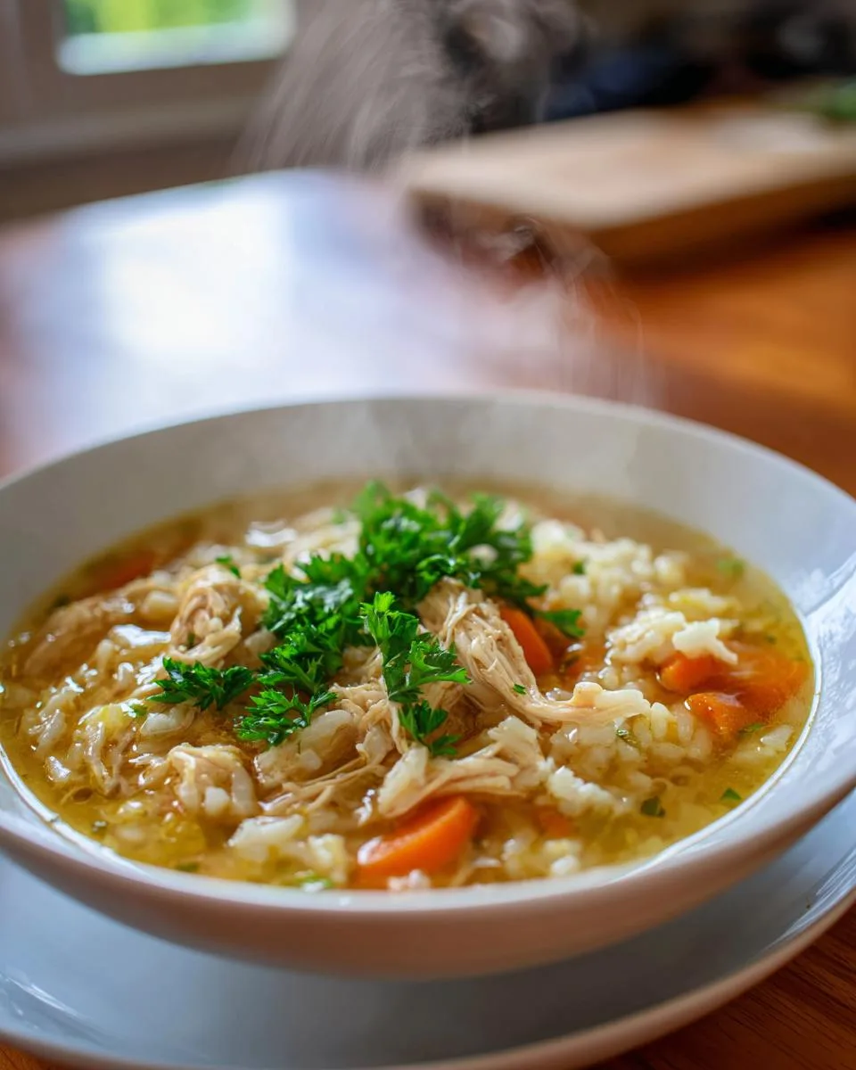 Chicken And Rice Soup - detail 2