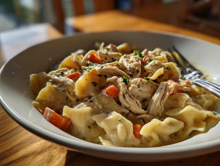 Chicken Pot Pie Pasta