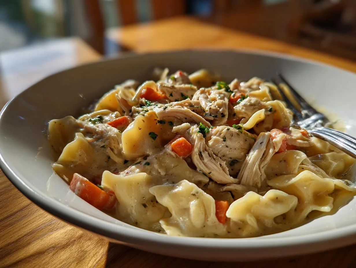 Creamy Chicken Pot Pie Pasta: 3-Step Comfort Meal Magic