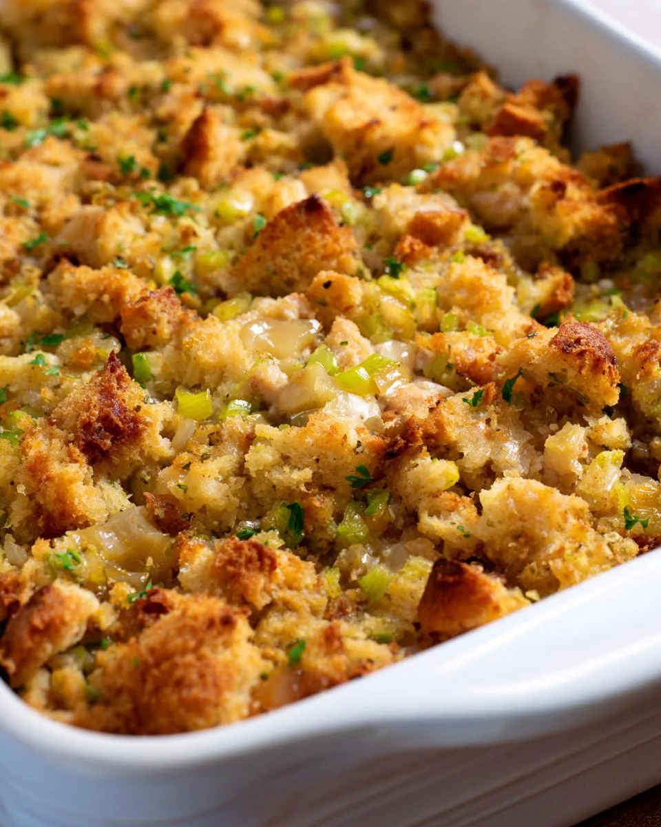 Chicken and Stuffing Casserole - detail 2