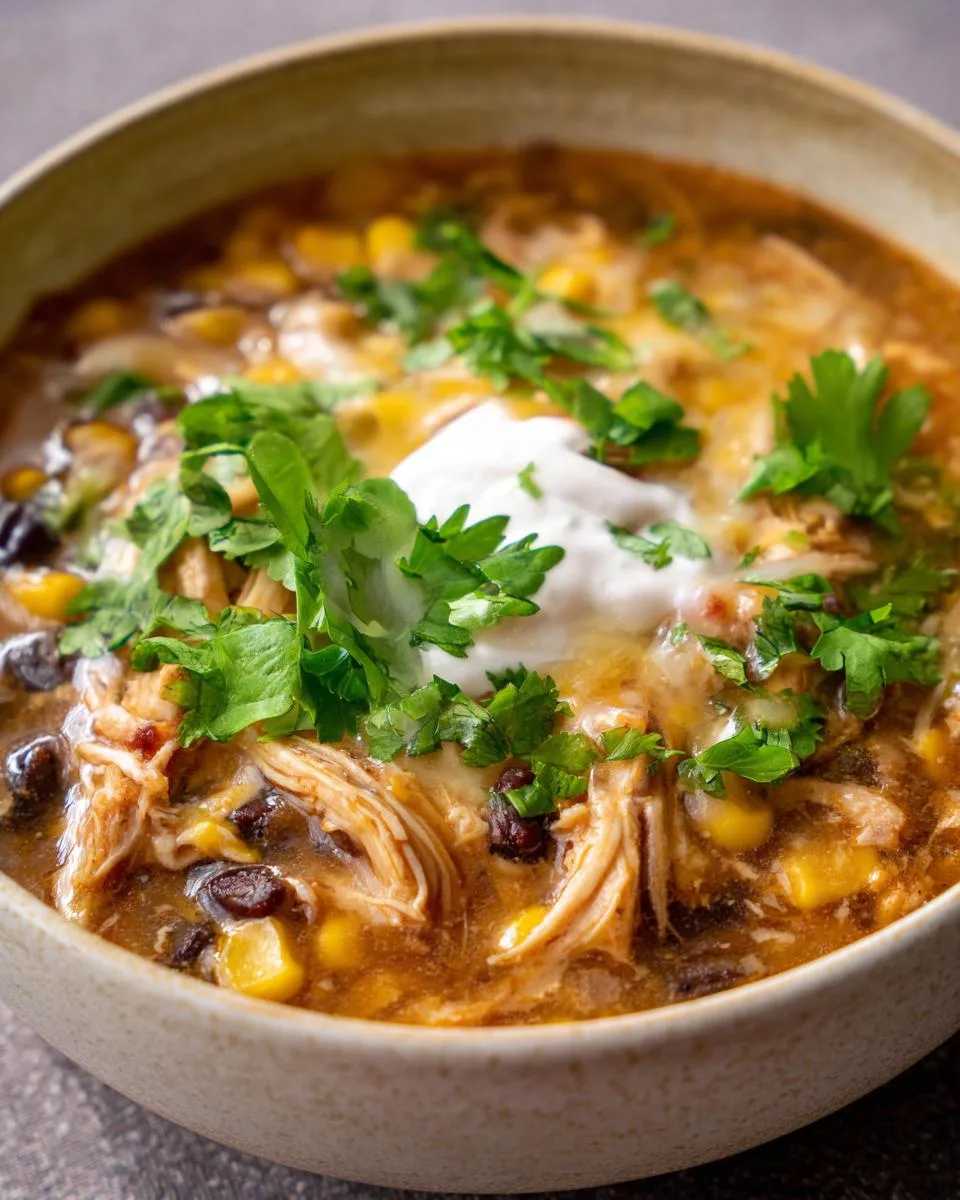 Creamy Chicken Enchilada Soup - detail 1
