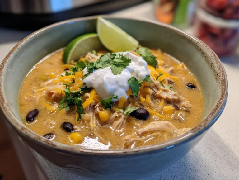 Creamy Chicken Taco Soup