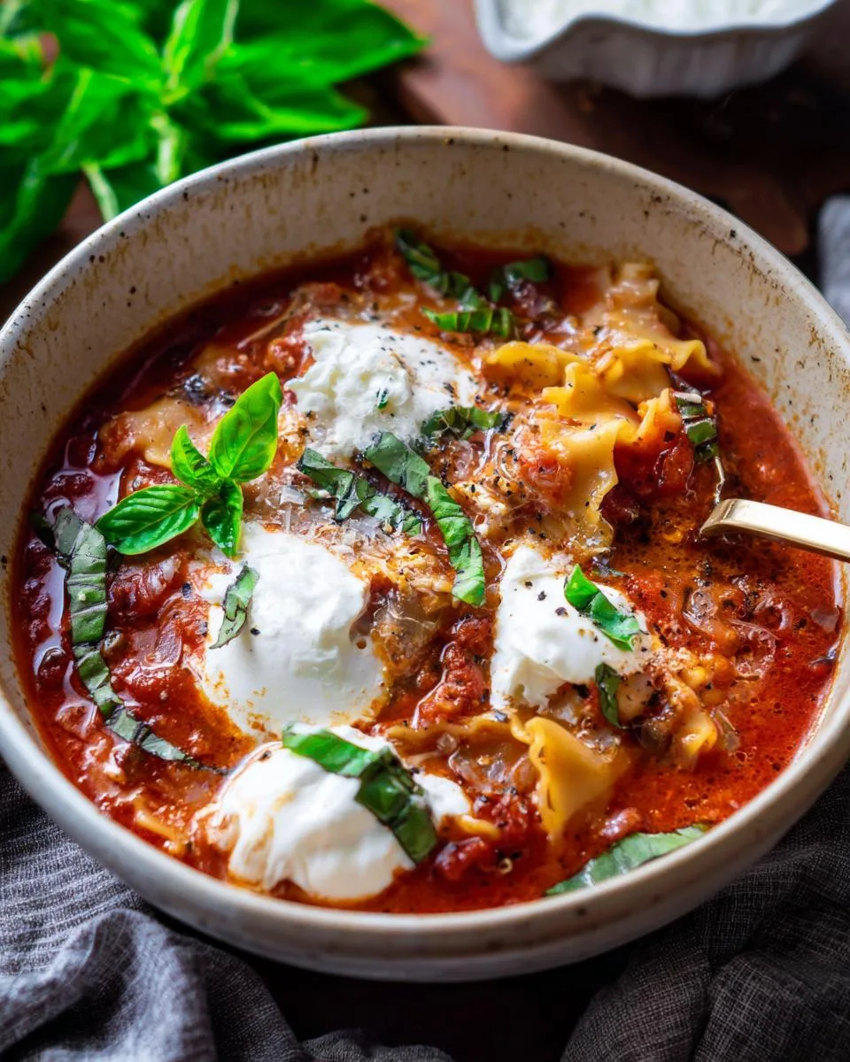 Creamy Lasagna Soup - detail 3