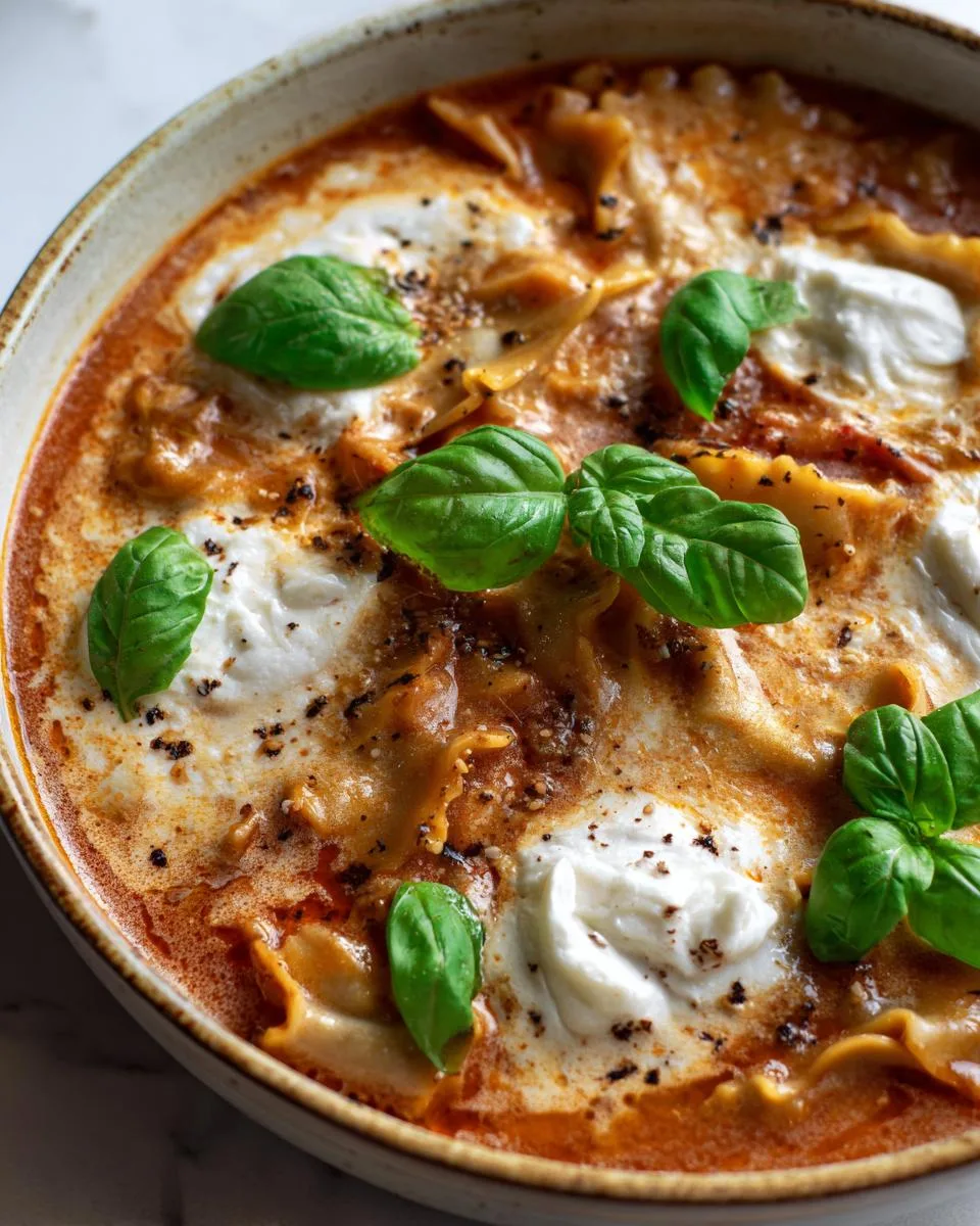 Creamy Lasagna Soup - detail 5