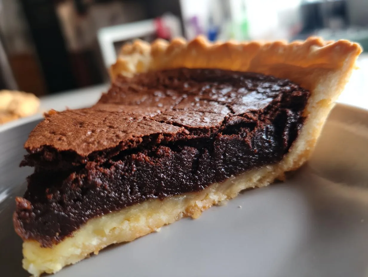 Decadent Dark Chocolate Chess Pie Recipe in 8 Simple Steps