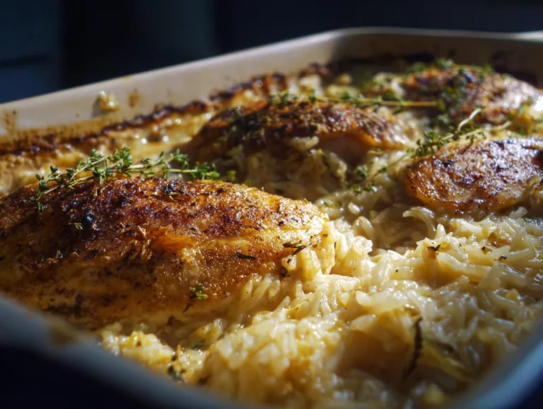 Forgotten Chicken and Rice