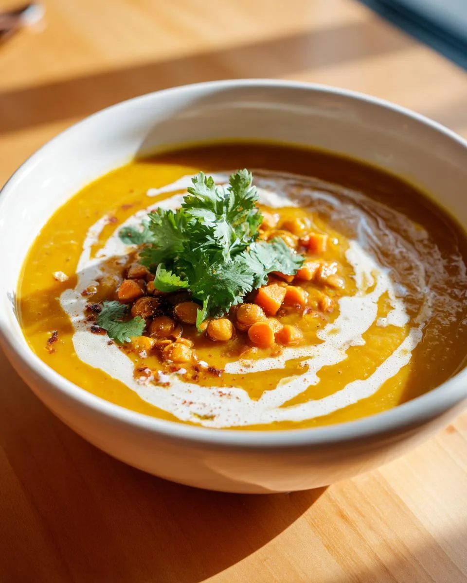 Golden Lentil Soup - detail 2