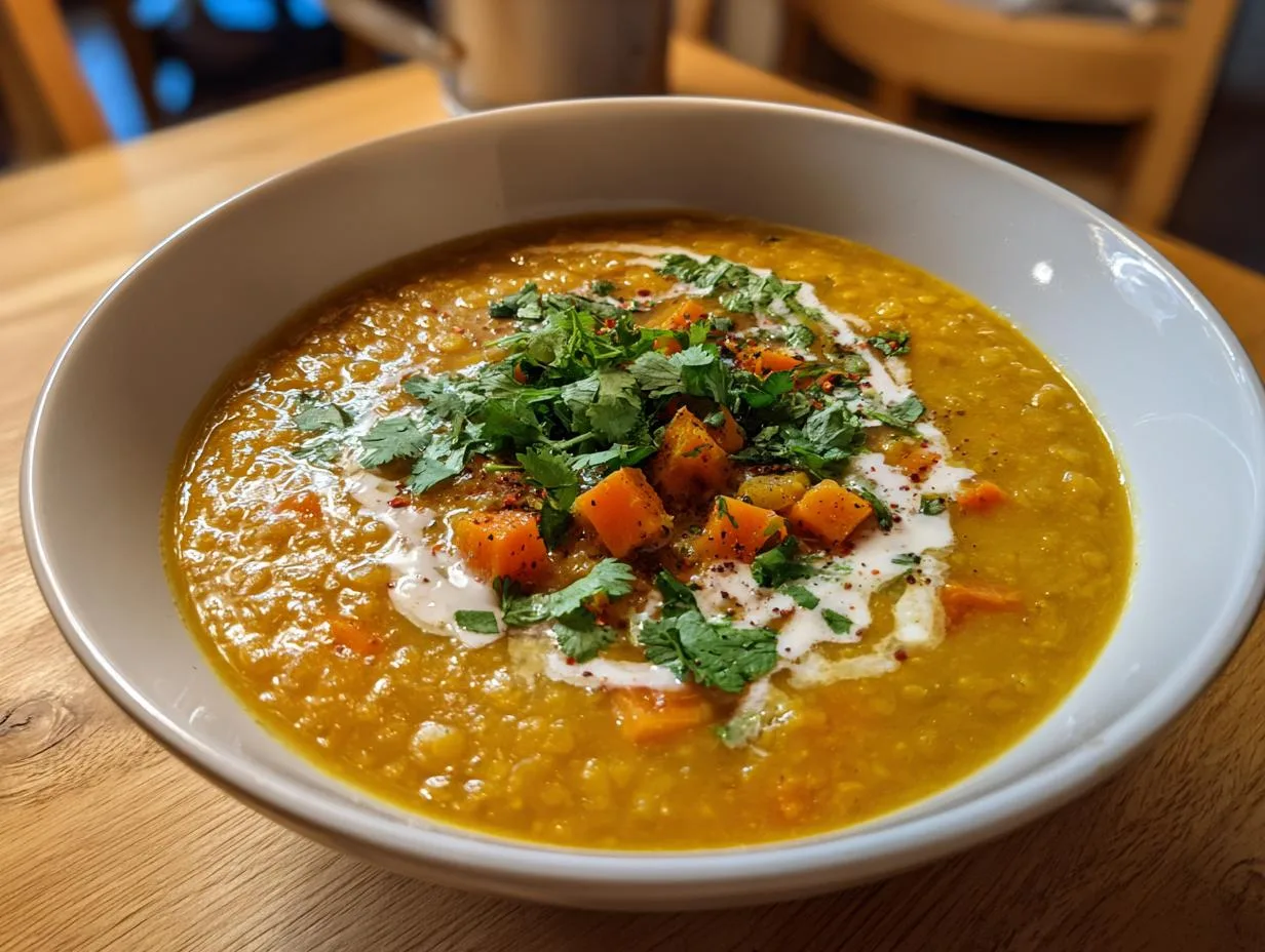 Hearty Golden Lentil Soup Recipe Ready in Just 30 Minutes