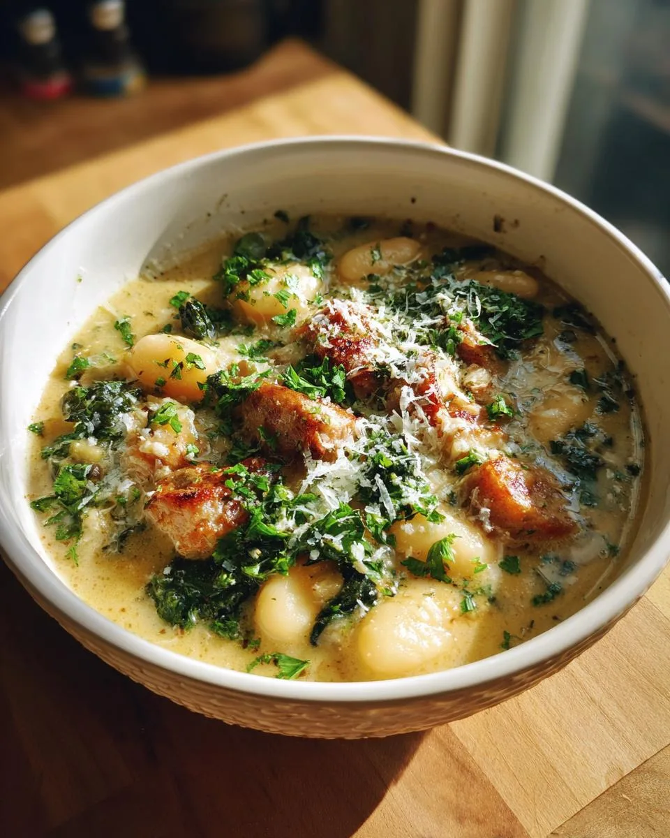 High Protein White Bean Soup - detail 3