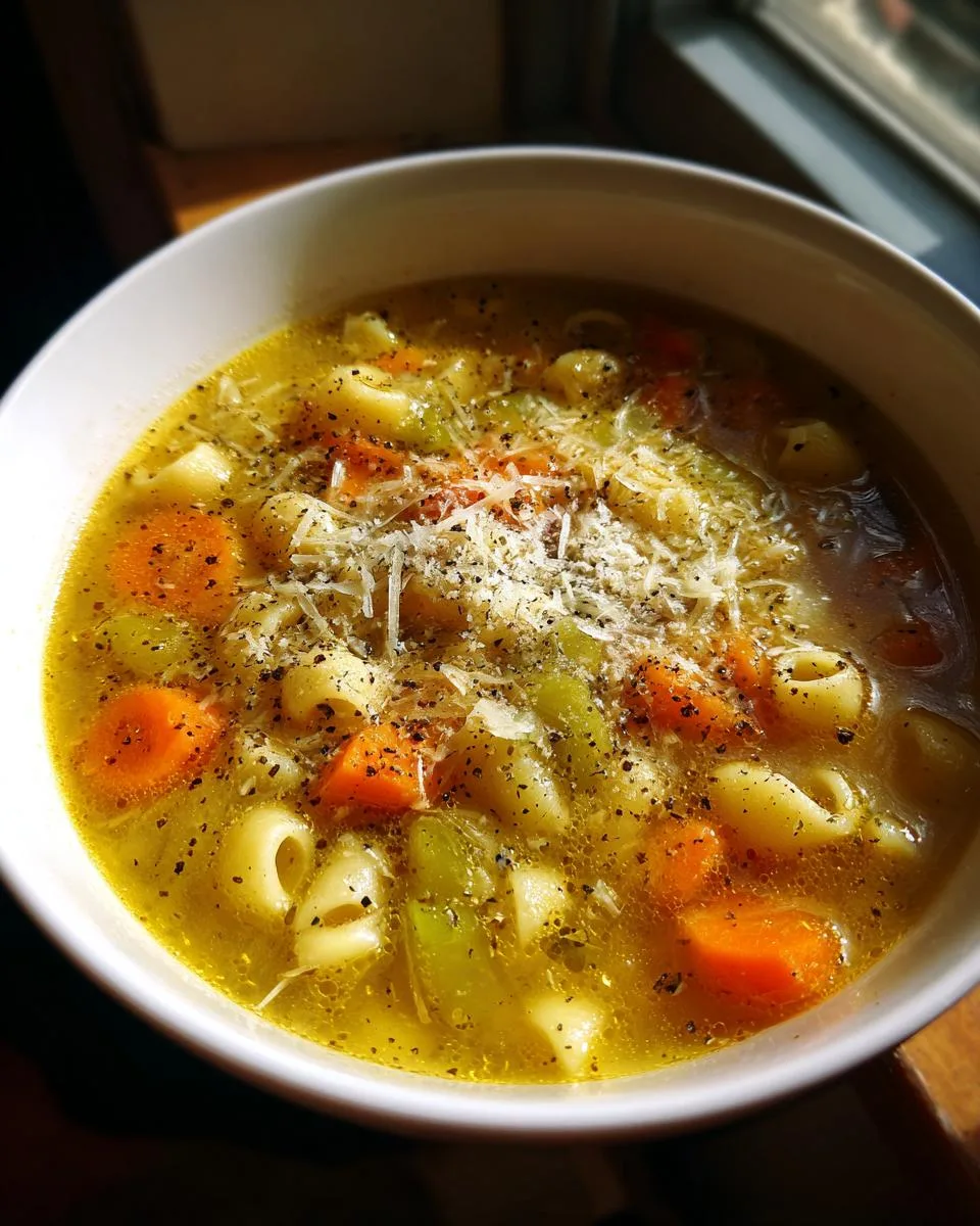 Italian Penicillin Soup - detail 2