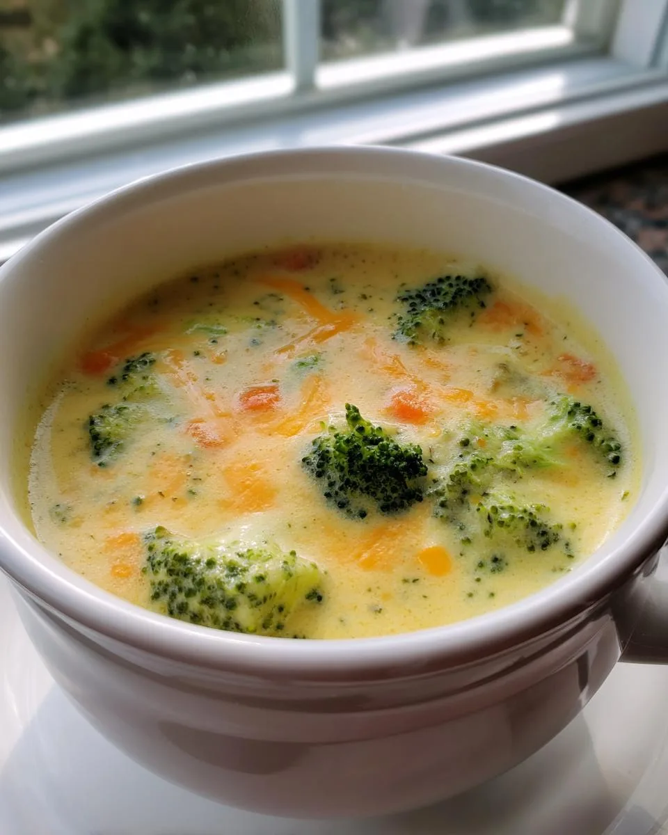 Panera-Style Broccoli Cheddar Soup - detail 4