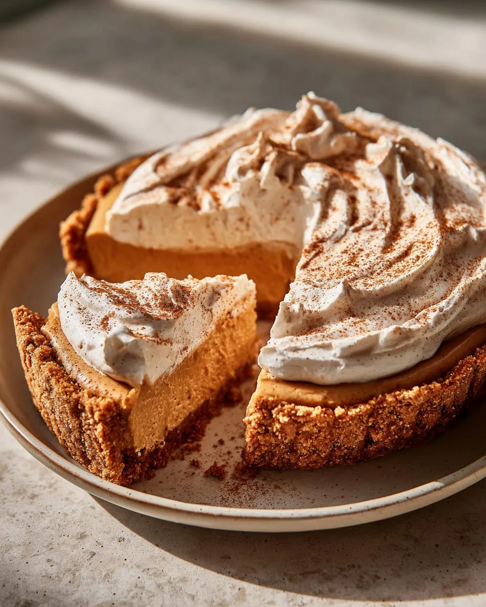 Pumpkin Mousse Pie - detail 4