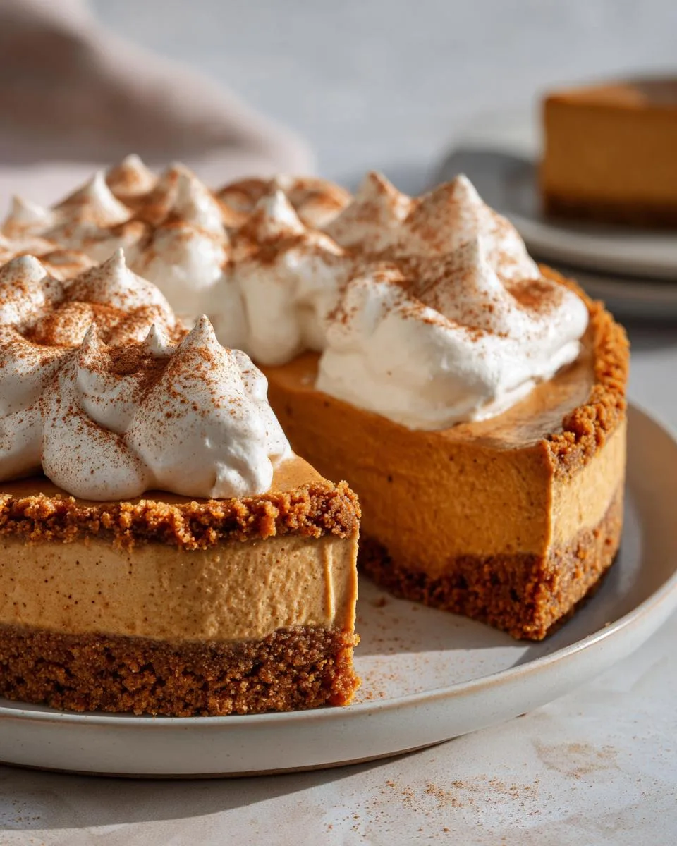 Pumpkin Mousse Pie - detail 5
