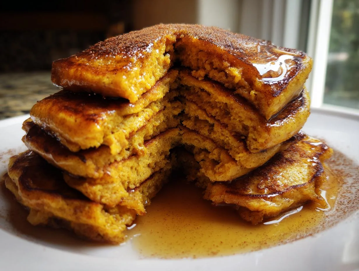 Fluffy Gluten-Free Pumpkin Pancakes in 15 Minutes