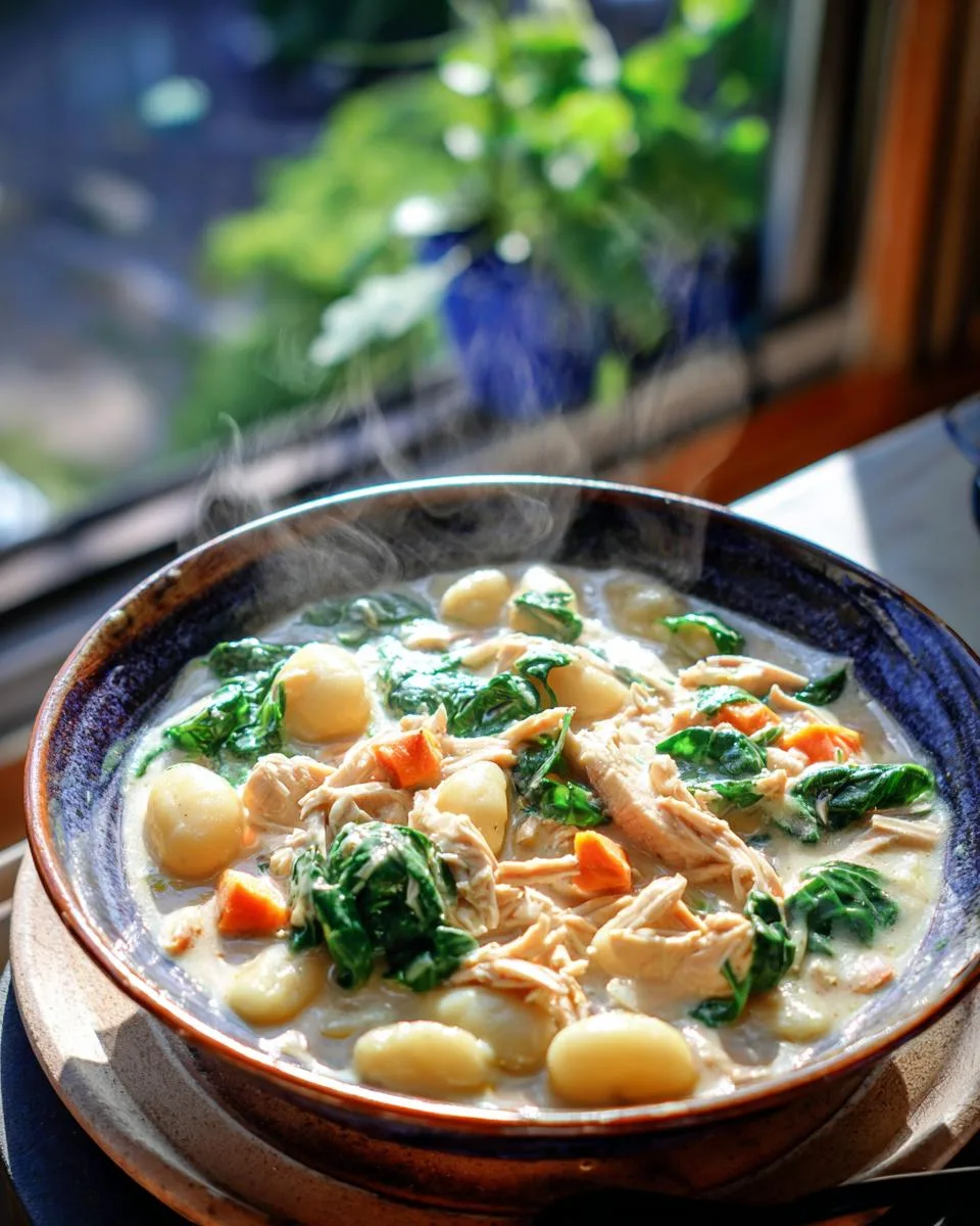 Rotisserie Chicken Gnocchi Soup - detail 1