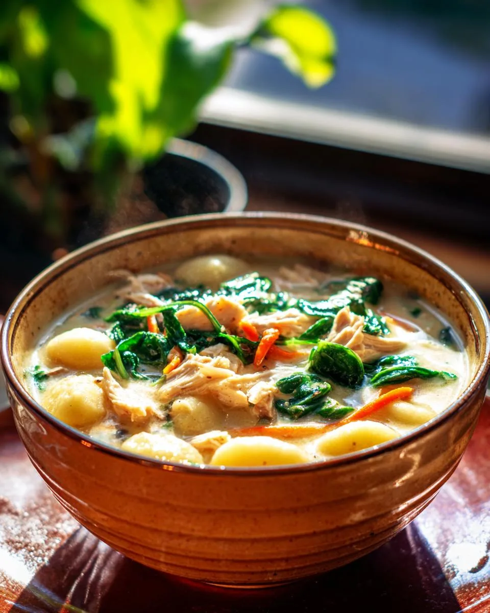 Rotisserie Chicken Gnocchi Soup - detail 3