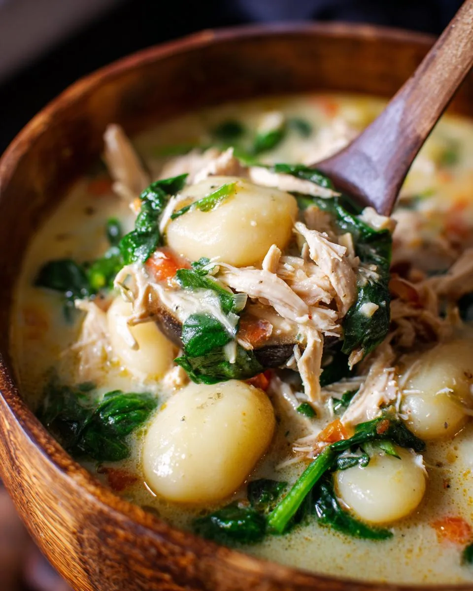 Rotisserie Chicken Gnocchi Soup - detail 4