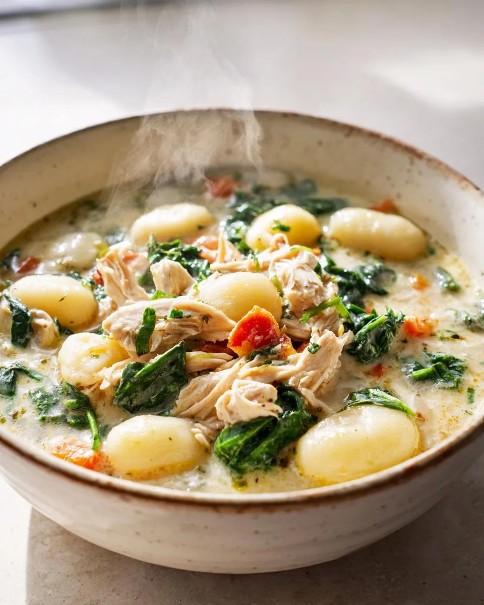 Rotisserie Chicken Gnocchi Soup - detail 5