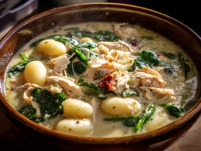 Rotisserie Chicken Gnocchi Soup