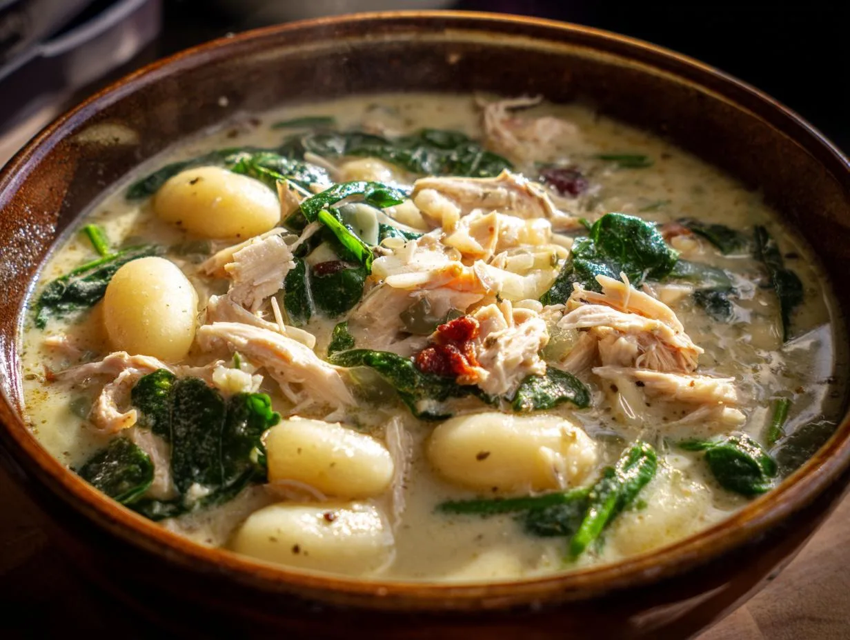 20-Minute Rotisserie Chicken Gnocchi Soup – Pure Comfort