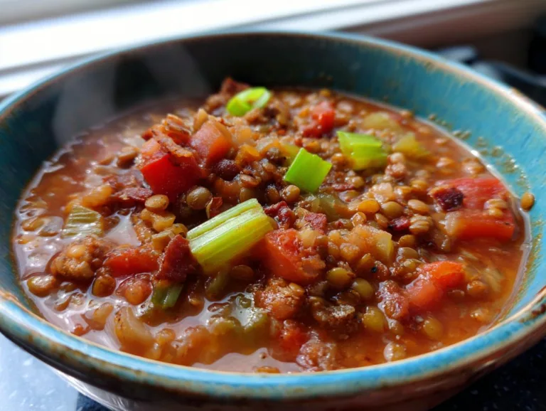Sausage And Lentil Soup