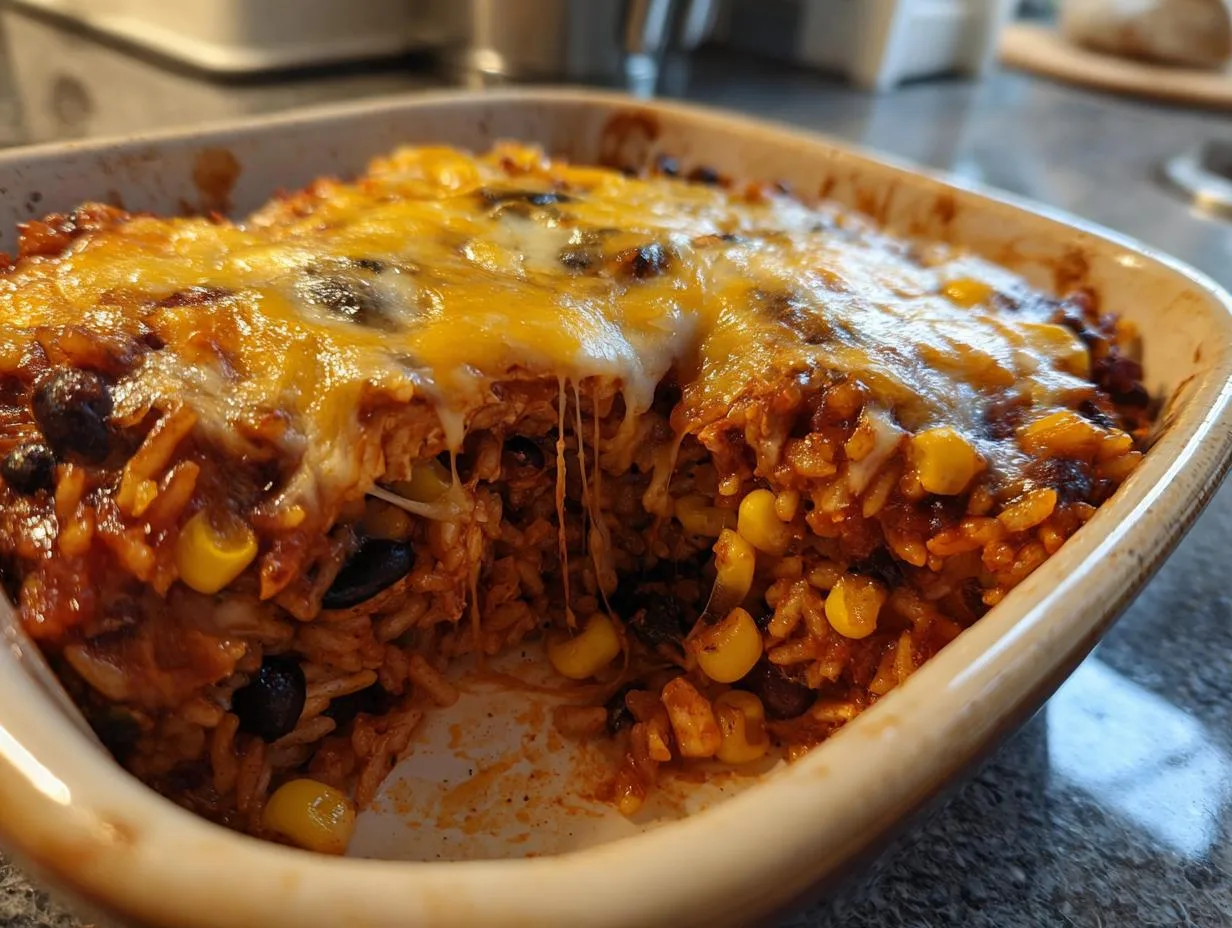 Shredded Barbecue Chicken Casserole - detail 5