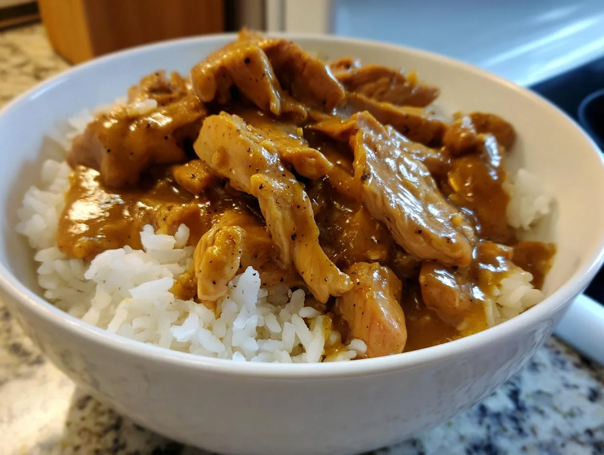 Slow Cooker Chicken Gravy – 3-Ingredient Comfort Food Magic