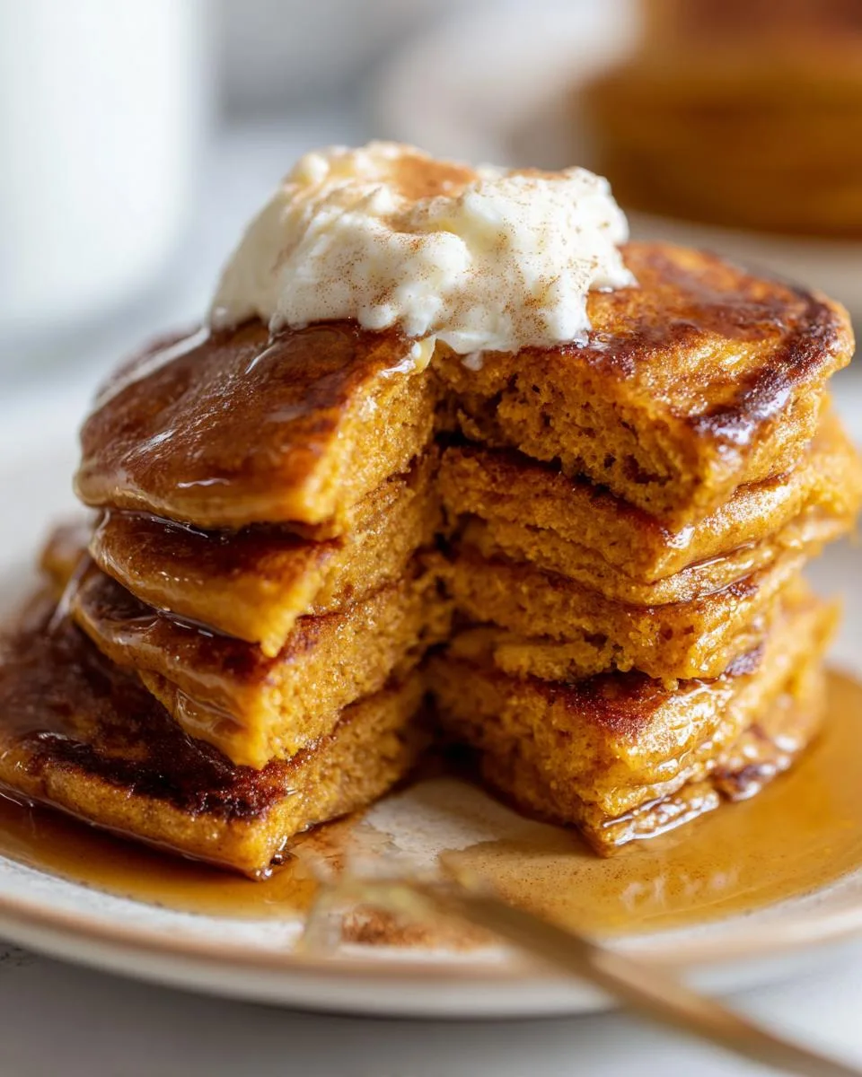 Thanksgiving Pumpkin Pancakes - detail 4