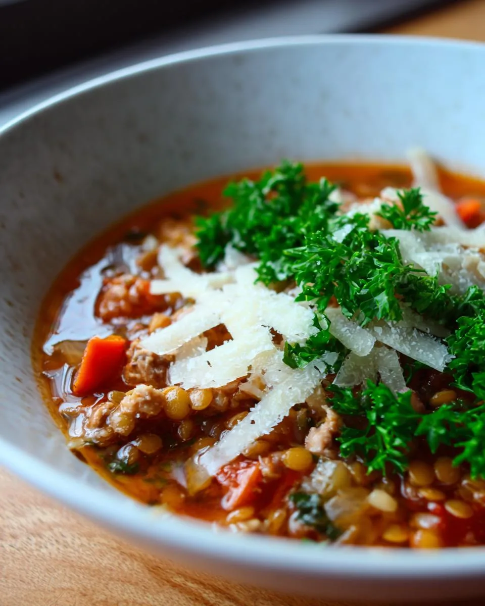 Turkey Lentil Soup - detail 4