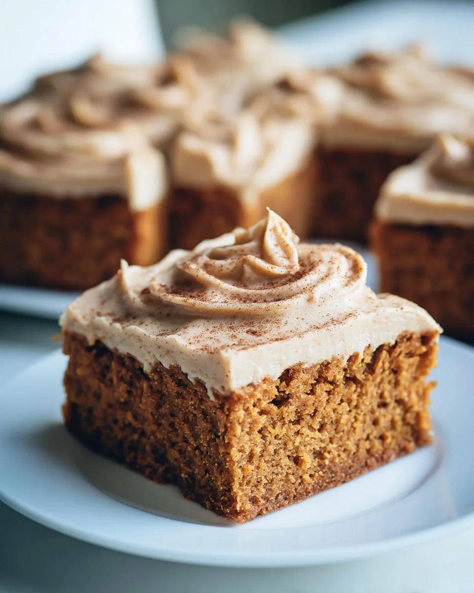 pumpkin bars with brown sugar - detail 5