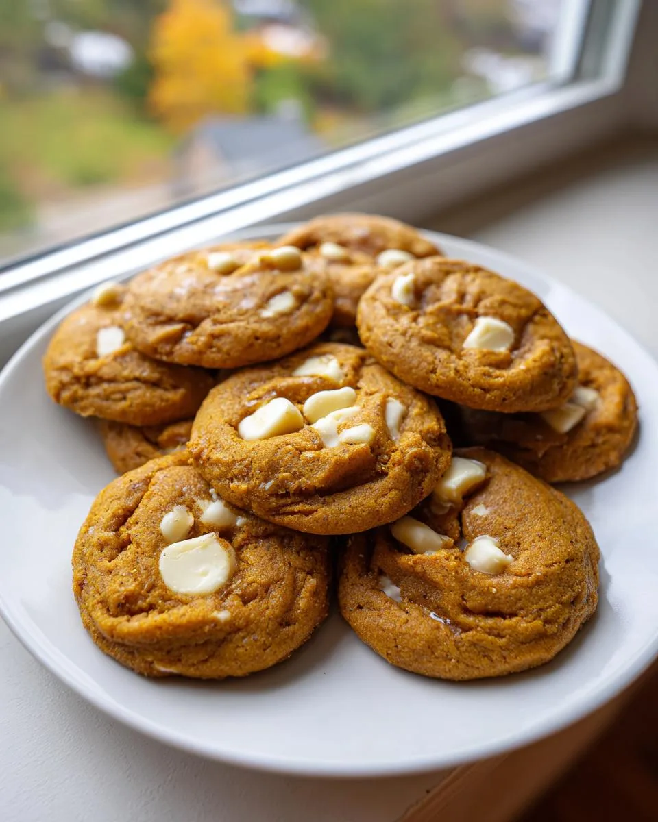 pumpkin butter cheesecake cookies - detail 5