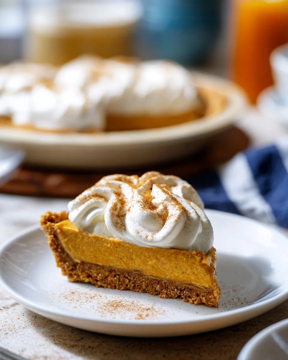 pumpkin cream pie - detail 3